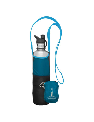 Funda para Botella de Agua ChicoBag rePETe Ecológica Aguamarina