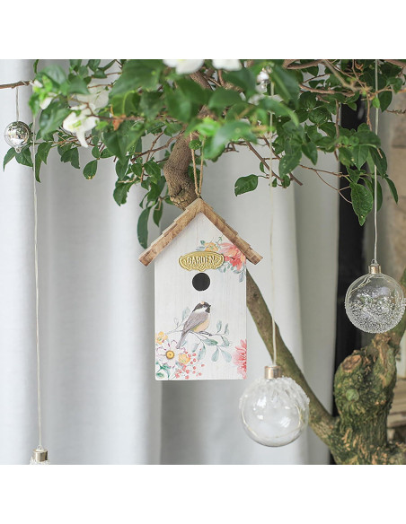 Casa de Madera para Aves Colibrí y Bluebird Z BellaDecor Casa de Madera para Aves Colibrí y Bluebird Z BellaDecor