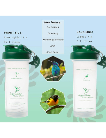 Botella Mezcladora de Néctar para Colibrí The Best Nest 113g Botella Mezcladora de Néctar para Colibrí The Best Nest 113g