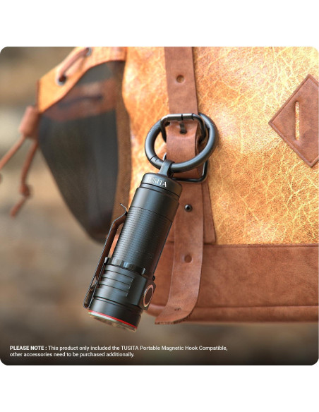 Gancho Magnético TUSITA para Linternas Olight NEBO 7.99x1.98cm Gancho Magnético TUSITA para Linternas Olight NEBO 7.99x1.98cm