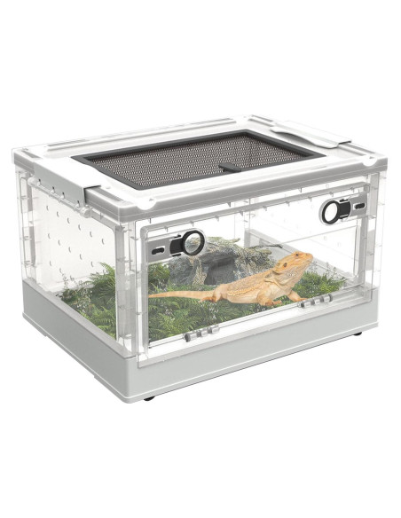 Caja de Alimentación para Reptiles PINVNBY 39.6x29.5x24.1 cm Caja de Alimentación para Reptiles PINVNBY 39.6x29.5x24.1 cm