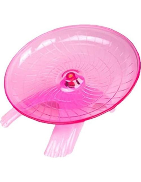 Rueda de Ejercicio para Hámster Litewood 18cm Rosa Silenciosa Rueda de Ejercicio para Hámster Litewood 18cm Rosa Silenciosa
