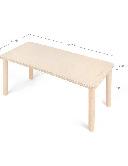 Plataforma de Madera Niteangel para Hámsters y Pequeños Animales - 39.88x18.03 cm Plataforma de Madera Niteangel para Hámsters y Pequeños Animales - 39.88x18.03 cm