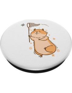 PopSockets PopGrip Hámster Atrapando Mariposa Estándar 2