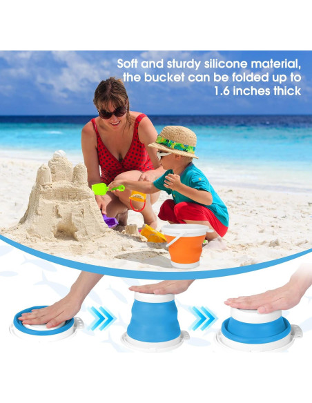 Red de Pesca Telescópica MultiOutools con Cubo Plegable - 2 Pzs Red de Pesca Telescópica MultiOutools con Cubo Plegable - 2 Pzs
