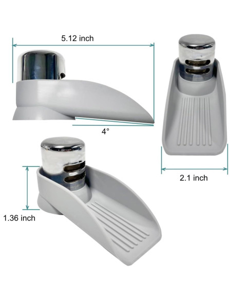 Cubierta de Salida de Aire para Lavavajillas NLDSDSPH - Silicona Gris y Negro Cubierta de Salida de Aire para Lavavajillas NLDSDSPH - Silicona Gris y Negro