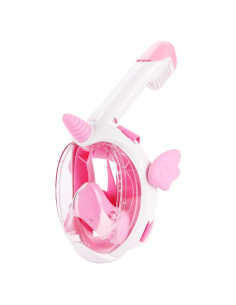 Máscara de Snorkel Vitare para Niños Rosa 180 Antifugas