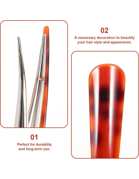 Pinzas para el cabello Beaupretty Duckbill, 6 piezas grandes Pinzas para el cabello Beaupretty Duckbill, 6 piezas grandes