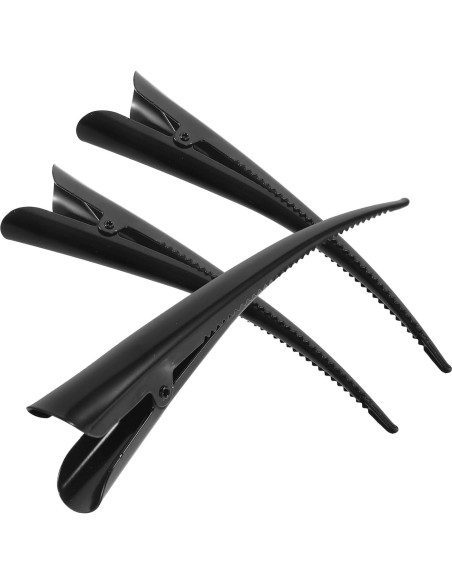 3 Clips de Pelo de Cocodrilo LALAFINA 12.95 cm Antideslizantes 3 Clips de Pelo de Cocodrilo LALAFINA 12.95 cm Antideslizantes