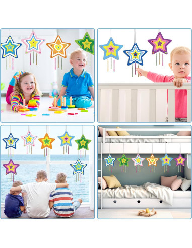 Kit de Manualidades Estrella Saludo de Fiesta - 16 Piezas DIY