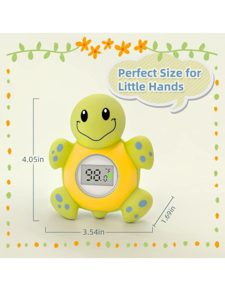 Termómetro de baño para bebés Tortuga Lebell-Baby 0-60C Termómetro de baño para bebés Tortuga Lebell-Baby 0-60C