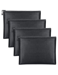 Paquete de 4 Bolsas a Prueba de Fuego Epakh 34x24 cm