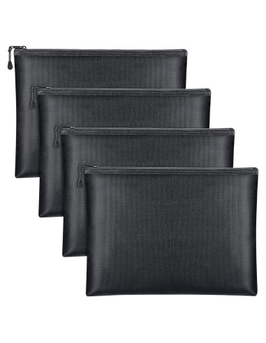 Paquete de 4 Bolsas a Prueba de Fuego Epakh 34x24 cm