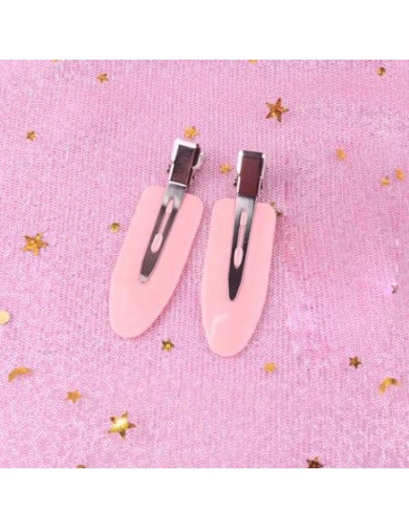 Clips para el Cabello Sin Doblado LUOTIVON 6 Piezas Negro/Rosa Clips para el Cabello Sin Doblado LUOTIVON 6 Piezas Negro/Rosa