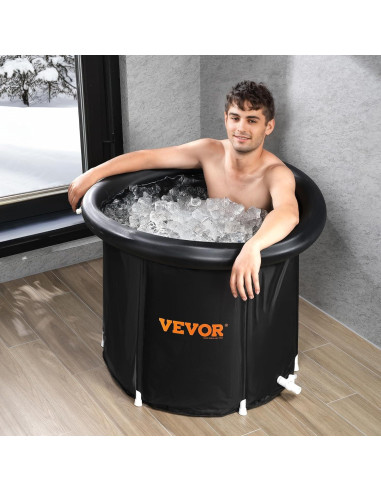 Bañera de Hielo VEVOR Inflable 90 L para Recuperación