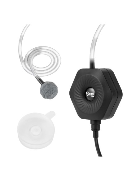 Bomba de Aire Acuática Hygger Mini Silenciosa 1.5W 0.5-15 Gal Bomba de Aire Acuática Hygger Mini Silenciosa 1.5W 0.5-15 Gal