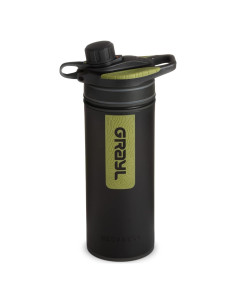 Botella Purificadora GRAYL GeoPress 710 ml Camuflaje Negro