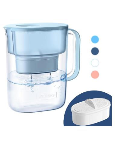 Jarra de Filtro Waterdrop 10 Tazas Azul con Filtro NSF