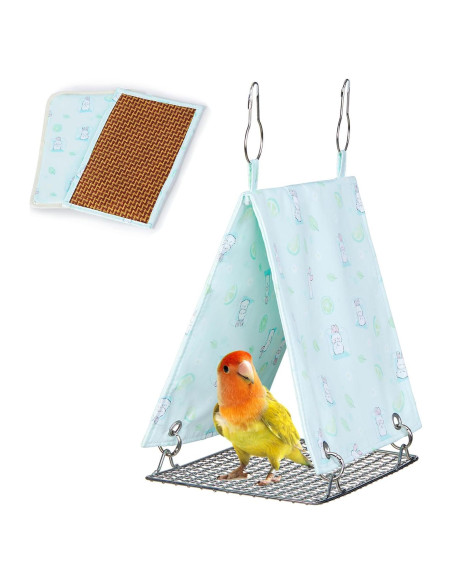 Nido Colgante para Pájaro Jevnd S - Hamaca Impermeable Verde Nido Colgante para Pájaro Jevnd S - Hamaca Impermeable Verde