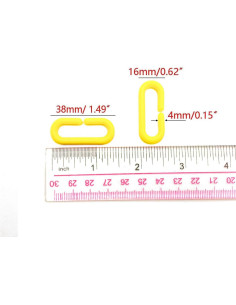 200 Enlaces de Cadena Plástica para Mascotas Hyamass - Juguetes de Escalada 2