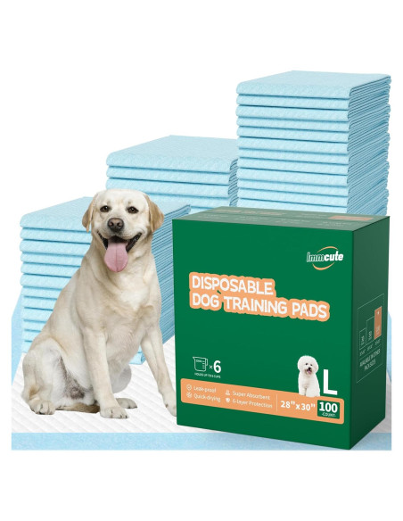 100 Almohadillas Absorbentes IMMCUTE 76x71cm para Perros y Gatos 100 Almohadillas Absorbentes IMMCUTE 76x71cm para Perros y Gatos