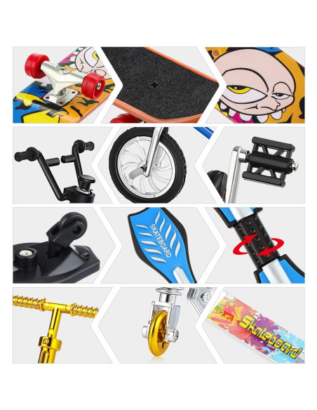 Set de Juguetes Miniatura para Dedos 18 Piezas Sumind Set de Juguetes Miniatura para Dedos 18 Piezas Sumind