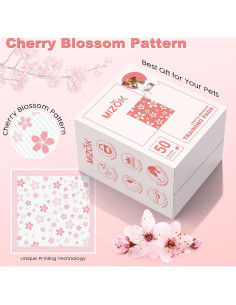 Almohadillas para Cachorros MIZOK 56x56cm Rosa 6 Capas Absorbentes 2