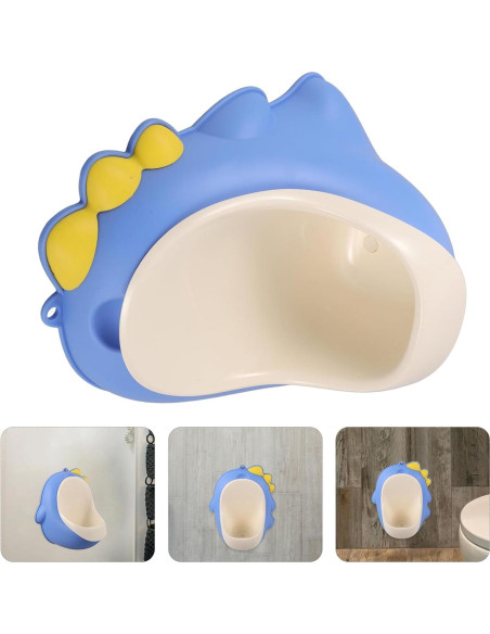 Orinal de Entrenamiento de Baño Dinosaurio Portátil 29x28.6cm Orinal de Entrenamiento de Baño Dinosaurio Portátil 29x28.6cm