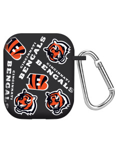 Funda HD Game Time Cincinnati Bengals para AirPods Gen 1 y 2