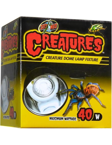 Lámpara Dome Creatures Zoo Med 40W para Terrarios Nano