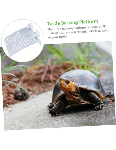 Plataforma Flotante para Tortugas Milisten 24x20 cm Acceso Fácil