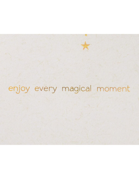 Tarjeta de Bebé Papyrus Momento Mágico 14.61x14.61cm Tarjeta de Bebé Papyrus Momento Mágico 14.61x14.61cm