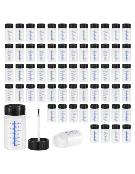 60 Botellas de Pintura de Retocado AOZUO 60ml con Pincel 60 Botellas de Pintura de Retocado AOZUO 60ml con Pincel