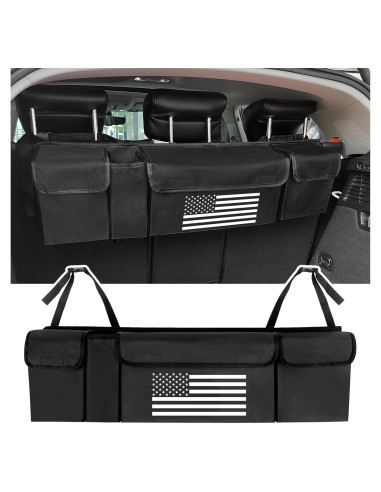 Organizador de Maletero Turcee Negro 90x25x12 cm Gran Capacidad