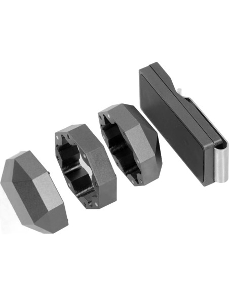 Soporte de Tiza de Billar Asixxsix de Aluminio Magnético Soporte de Tiza de Billar Asixxsix de Aluminio Magnético