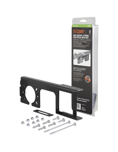 Soporte de Montaje CURT 58000 para Conector de Remolque