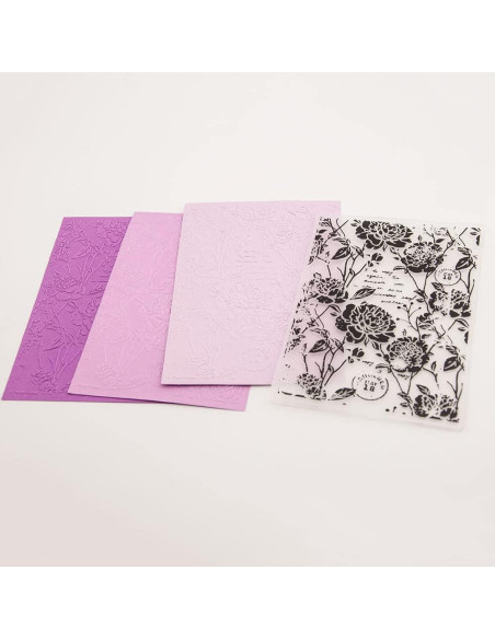 Plantilla de Embossing Plástico Lily Craft 10.5x14.8cm Plantilla de Embossing Plástico Lily Craft 10.5x14.8cm