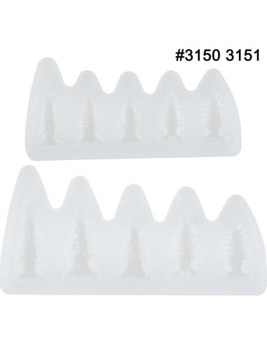 Molde de Silicona Flecha FUNSHOWCASE 10 Cavidades 2.54-4.57cm
