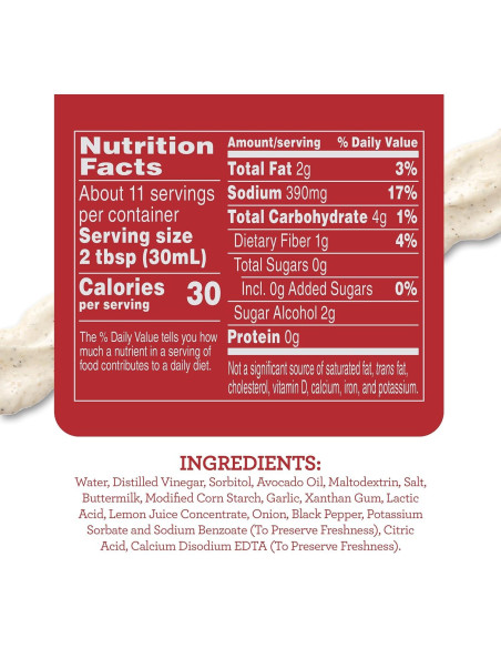 Aderezo para Ensaladas Skinnygirl Garden Ranch 326g Sin Azúcar Aderezo para Ensaladas Skinnygirl Garden Ranch 326g Sin Azúcar