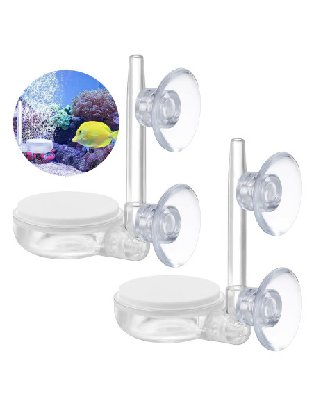 Kit de 2 Piedras de Aire para Acuario Treela - Silenciosas y Ajustables Kit de 2 Piedras de Aire para Acuario Treela - Silenciosas y Ajustables