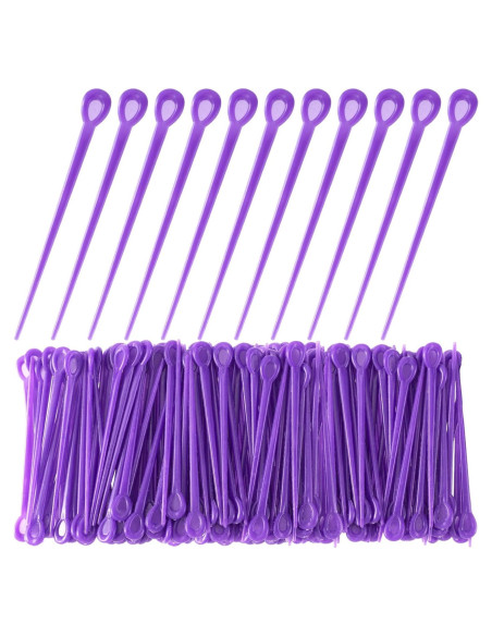100 Piezas Cepillos Rodillos de Cabello Pndeyo - Color Púrpura 100 Piezas Cepillos Rodillos de Cabello Pndeyo - Color Púrpura