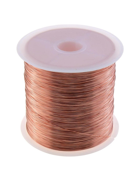 Hilo de Cobre Desnudo 28 Gauge 100 Metros para Manualidades