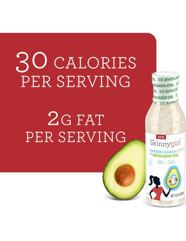 Aderezo para Ensaladas Skinnygirl Garden Ranch 326g Sin Azúcar