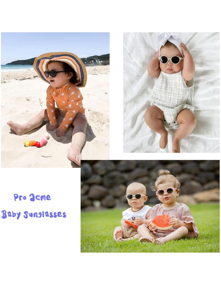 Gafas de Sol Pro Acme Redondas Polarizadas para Bebés 0-36 Meses Gafas de Sol Pro Acme Redondas Polarizadas para Bebés 0-36 Meses