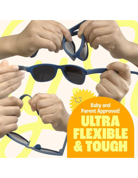 Gafas de sol polarizadas para bebés - Infantiles irrompibles Gafas de sol polarizadas para bebés - Infantiles irrompibles