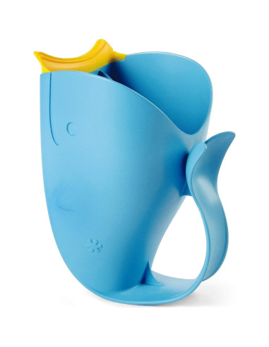 Taza de Enjuague para Bebés Skip Hop Moby Azul + Cubierta Grifo Gris