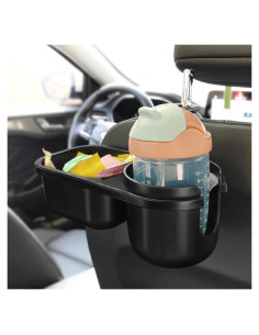 Organizador de Asiento de Auto Accmor 2 en 1 con Portavasos