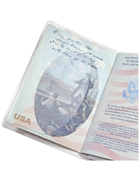 Cubiertas de Pasaporte Esenciales Millennial 6 Pzas PVC Impermeable Cubiertas de Pasaporte Esenciales Millennial 6 Pzas PVC Impermeable