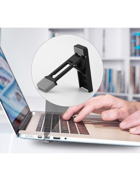 Soporte Plegable para Teclado Gosknor K09265 Negro Soporte Plegable para Teclado Gosknor K09265 Negro