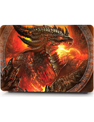 IVY Funda Dura para MacBook 12" Dragón Ardiente